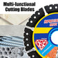 🛠️ ✨ 4,5-Zoll-Mehrfachmaterial-Diamanttrennscheibe – Keine Kompromisse, maximale Haltbarkeit