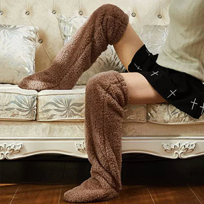 🔥Solange der Vorrat reicht 40 % Rabatt!🎉❄️Winter Kniestrümpfe verdickt warm
