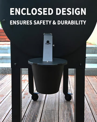 🔥Contenitore per grasso esteso con coperchio di sicurezza e rivestimento in silicone