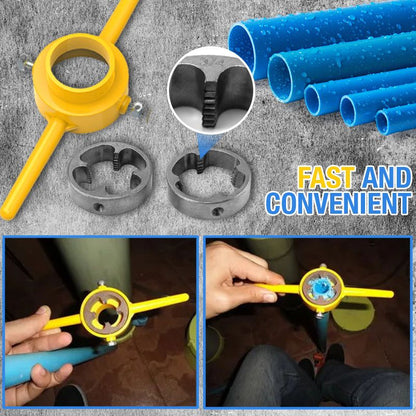 🔥Hot Sale - 49% off🔥2 pieces plastic pipe threading die set