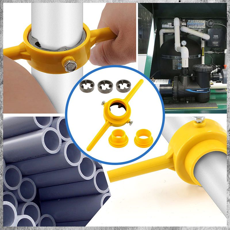 🔥Hot Sale - 49% off🔥2 pieces plastic pipe threading die set