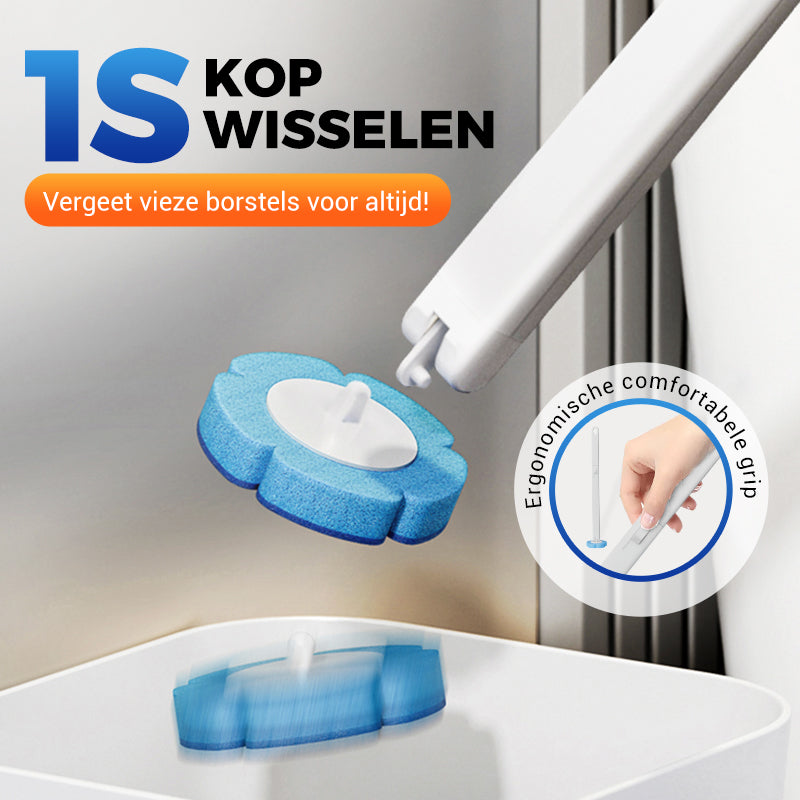 Heißer Verkauf 🎉 WC-Bürsten mit Reinigungsmittel ✨ Für gründliche Reinigung und hygienische WC-Pflege