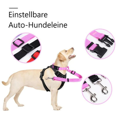🐶🚗🔥 50% RABATT! Auto-Hundeleine – einstellbar, sicher & perfekt für jede Fahrt ✨