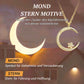 ⌛50 % auf alles! 🌙Funkelnde Mond & Stern Halskette