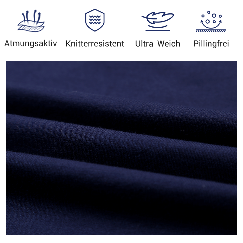 Damen-Zweiteiler: Gestreiftes T-Shirt & Jogginghose mit weitem Bein