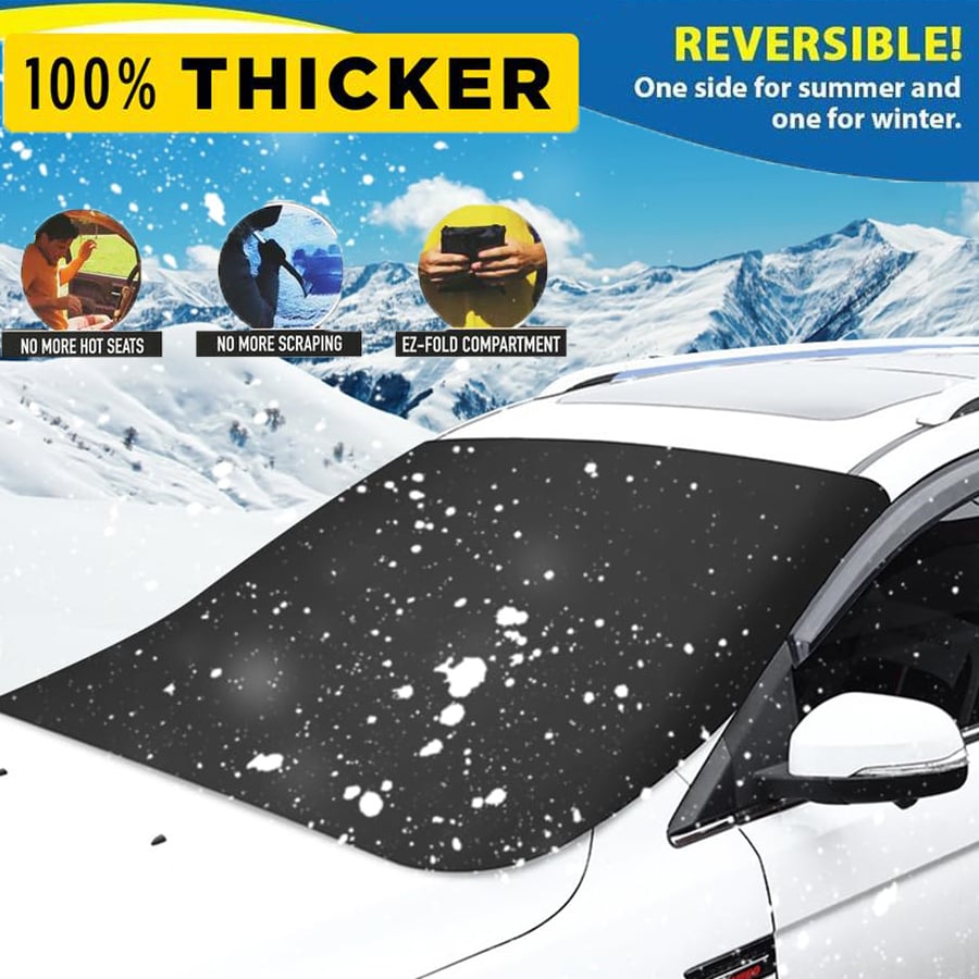 🎁Letzter Tag im Angebot: 49 % Rabatt!🔥Verbesserte magnetische Schneeschutzabdeckung für die Windschutzscheibe (Modelljahr 2025)