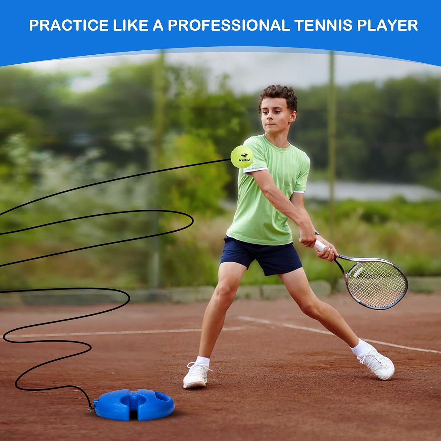 🔥 50 % RABATT!🔥Tennisball-Trainingsbrett