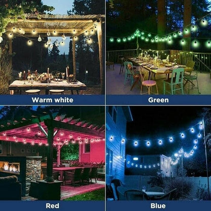 💎 50% RABATT! 💎 Wasserdichte Solar-LED-Lichtgirlanden – IP65, Fernbedienung & 10 Std. Laufzeit für Garten, Terrasse & Feste 🌞✨