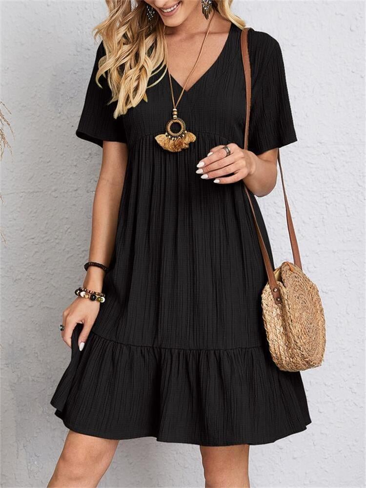 👚💃Estate calda 50% di sconto 💥 un abito in pizzo con vita ampia
