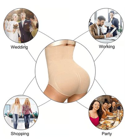 🔥Kaufen Sie 1 und erhalten Sie 1 gratis🔥Bauchfreie Shapewear-Höschen mit hoher Taille