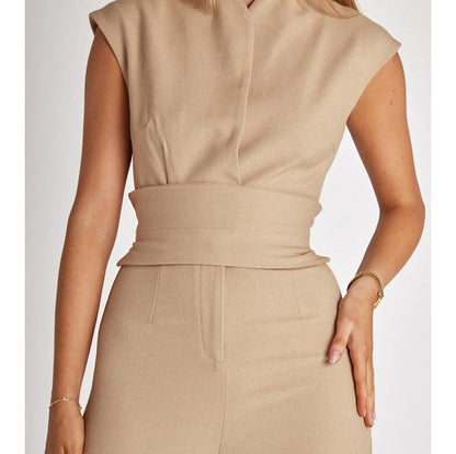 🔥Sconto del 50% in offerta speciale🔥Tuta senza maniche a gamba larga da donna