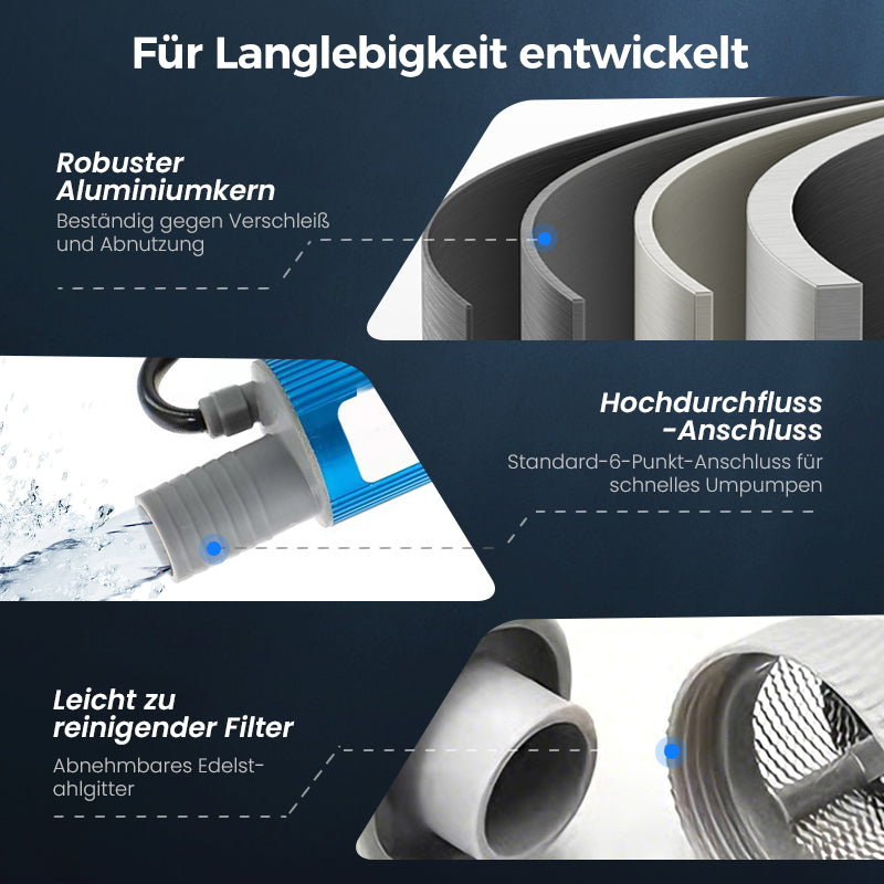 🔥Solange der Vorrat reicht 40 % Rabatt!🎉Hochleistungs-Öl- und Wasserpumpensatz