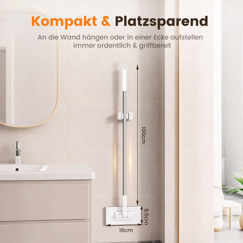 🧹✨ Einweg-Staubmopp mit 4 wiederverwendbaren Bezügen – Praktisch und effektiv 💥🌟