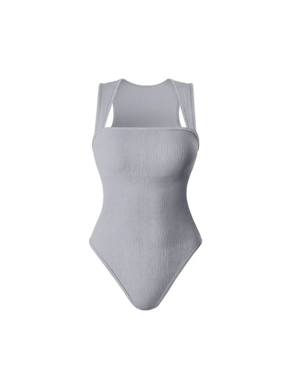 💕Letzter Tag: 60 % Rabatt💕Ärmellose figurformende Bodysuits mit Bauchkontrolle🩱