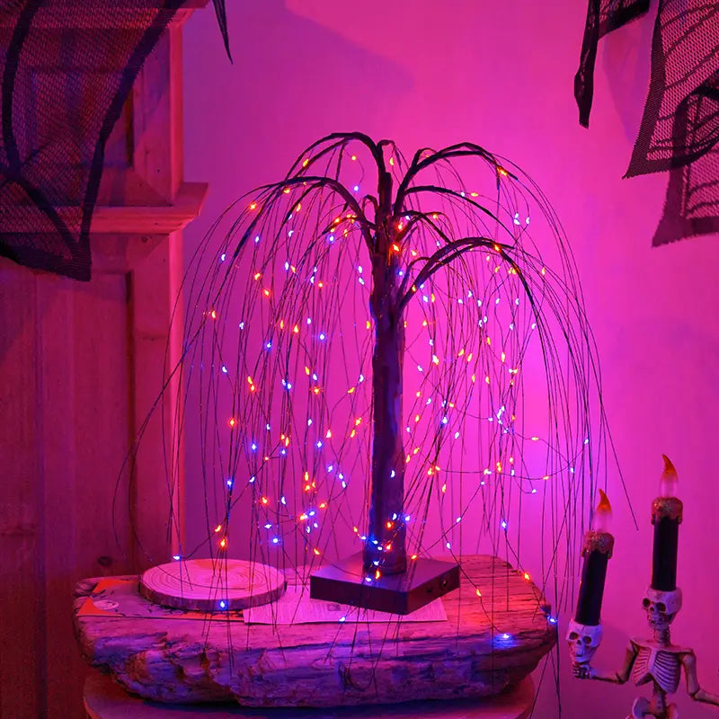 🎃✨ Frühzeitiger Heißverkauf 🔥 Halloween-Baum-Lichterkette 🛋️🎃