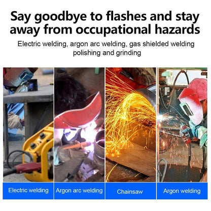 👓🔧50 % RABATT JETZT! 🔧 Automatisch abdunkelnde Schweißschutzbrille – für WIG, MIG & Elektrodenschweißen, schützt vor Funken & intensivem Lichtbogen ⚡