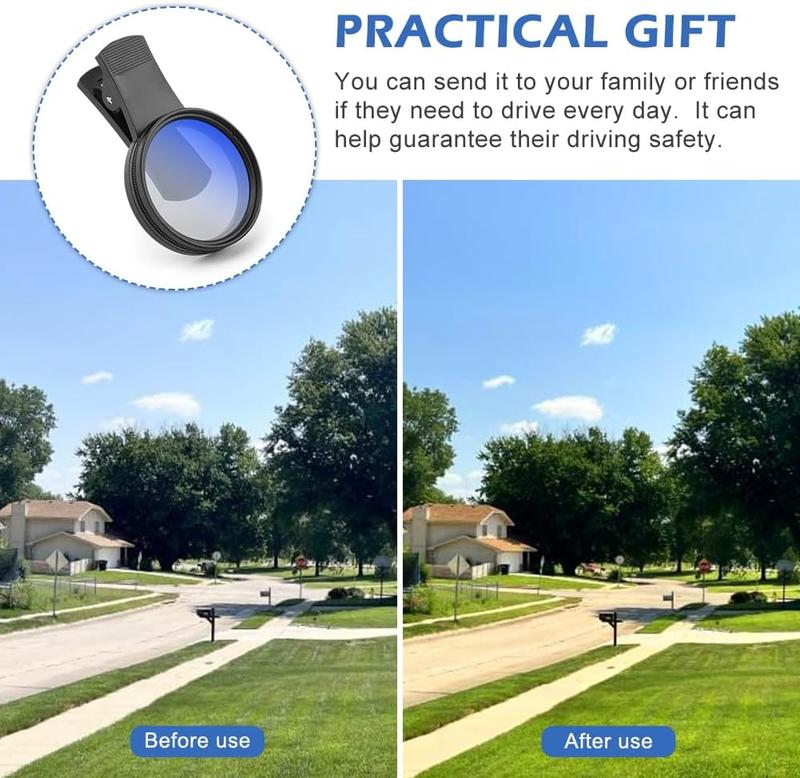 🔥LAST DAY SALE 50%✨OFF 52mm Clip-on CPL Telefon Kamera Objektiv Filter Kit