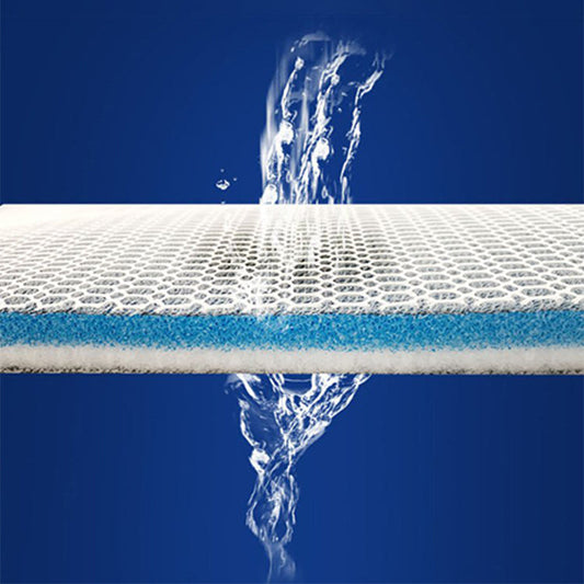 🐠💦Halva priset för begränsad tid - Professionellt 8D högdensitetsfilterskum för akvarier