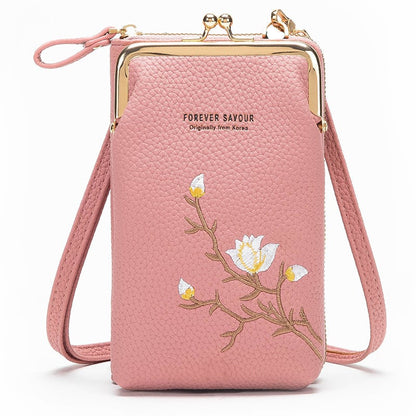 💗Heißer Verkauf 50 % Rabatt🌸Damen-Umhängetasche mit Handyhalterung