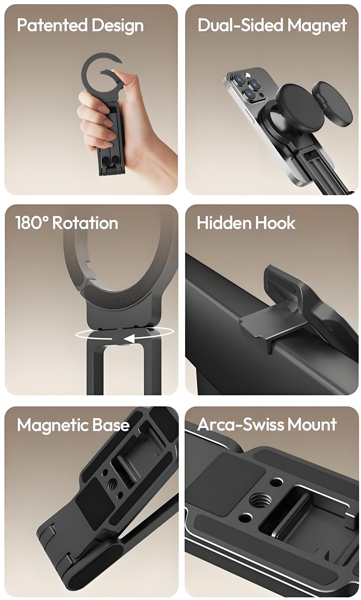 🔥Solange der Vorrat reicht 40 % Rabatt!🎉Magnetischer Handyhalter