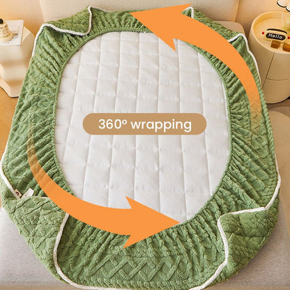 ⏳ Letzter Tag: 37 % auf das gesamte Sortiment!❄️🛌Wärmendes Flanell-Spannbetttuch - Aus weichem Baumwoll-Flanell mit hoher Taschenhöhe & rutschfesten Gummizügen für Komfort zu jeder Jahreszeit