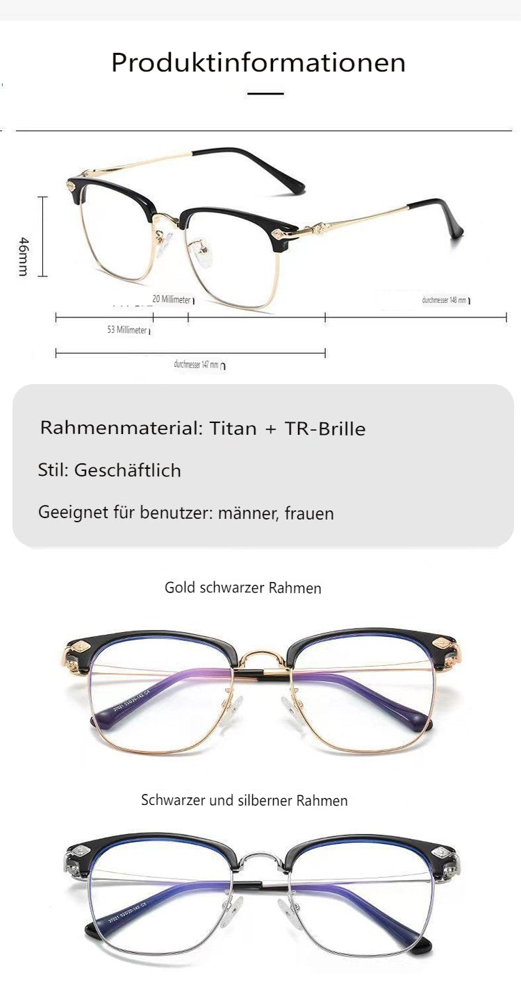 Vergiss schwere Brillen! DEINE leichte PC-Brille mit Blaulichtfilter – für klare Sicht am Bildschirm👓