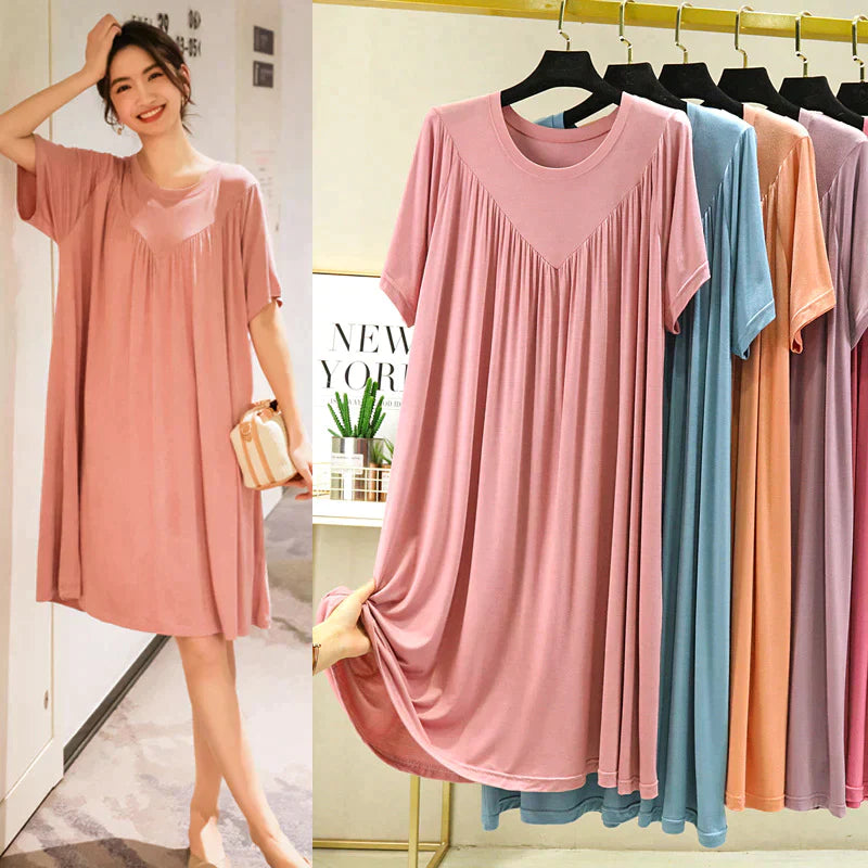 🛏️Saldi 49%👗Abito pigiama a maniche corte super morbido e confortevole