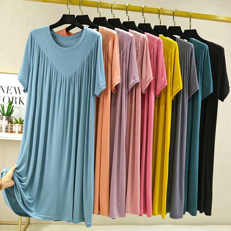 🛏️Saldi 49%👗Abito pigiama a maniche corte super morbido e confortevole