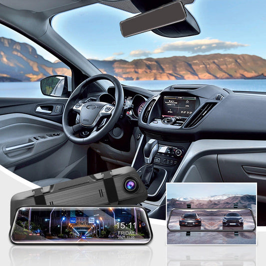 Return mirror dash cam