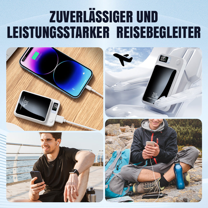 🔥Solange der Vorrat reicht 40 % Rabatt!💪 10000mAh Powerbank – 22.5W Schnellladen & Ultradünn!