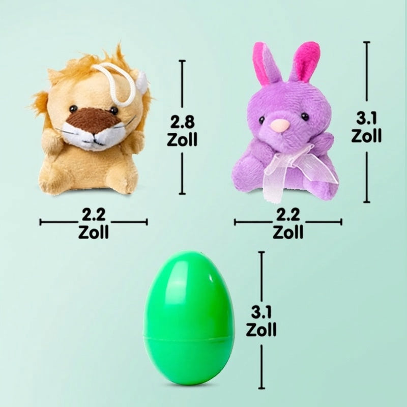 🎁 Oster-Sale 50 % Rabatt 🎁 Vorgefüllte Ostereier mit Plüschtieren