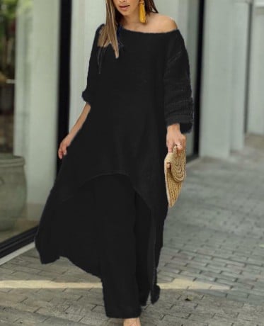 💥Dernier jour 49% de réduction💥💕Costume décontracté à la mode en lin de couleur unie pour femme💃