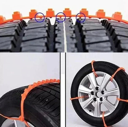 ⛓️ 50% RABATT! 🚗 Rutschfeste Schneeketten – Einfache Montage, Hoher Grip auf Eis/Schnee & Maximale Winter-Sicherheit ❄️