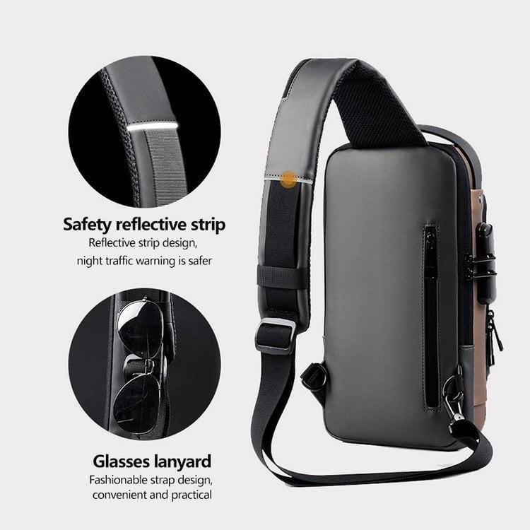 🔥 Heißer Verkauf🔥Sporttragetasche mit USB-Ladefunktion, Diebstahlsichere Umhängetasche