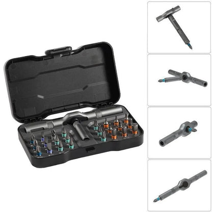 42-in-1 Magnet-Schraubendreher-Set mit Etui