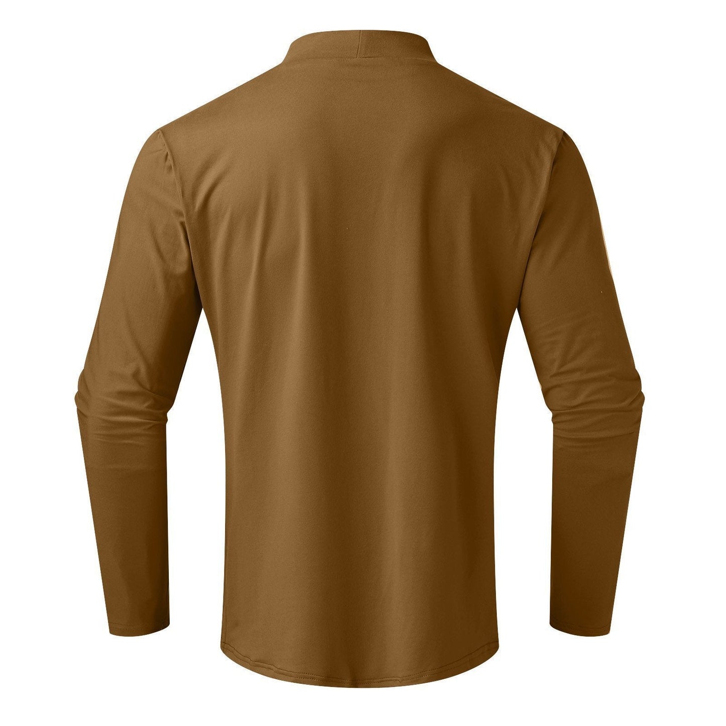 🔥55% Rabatt🔥Slim Fit Langarm-T-Shirt für Herren mit Stehkragen