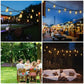 💎 50% RABATT! 💎 Wasserdichte Solar-LED-Lichtgirlanden – IP65, Fernbedienung & 10 Std. Laufzeit für Garten, Terrasse & Feste 🌞✨