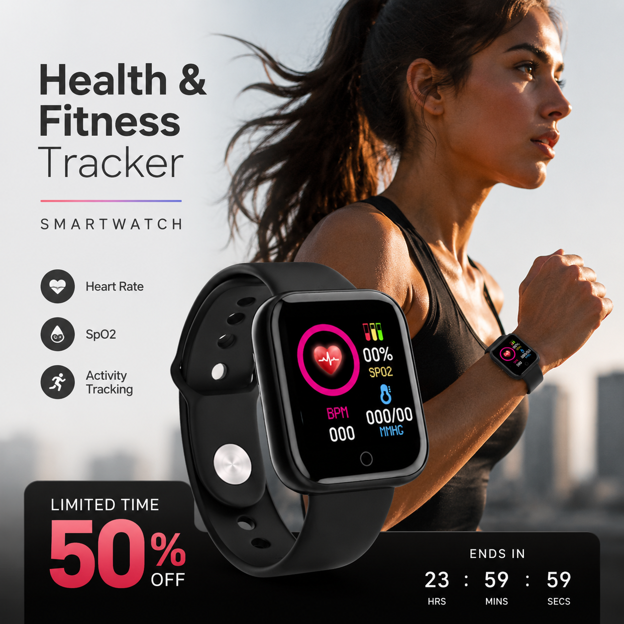 🔥Solange der Vorrat reicht 40 % Rabatt!🎉Smartwatch zur Gesundheits- und Fitnessverfolgung