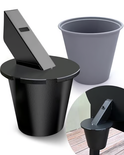 🔥Contenitore per grasso esteso con coperchio di sicurezza e rivestimento in silicone