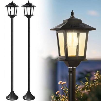 🔥Solange der Vorrat reicht 40 % Rabatt!🎉Terrassenweg Hinterhofgarten Veranda-Dekoration Stehlampe