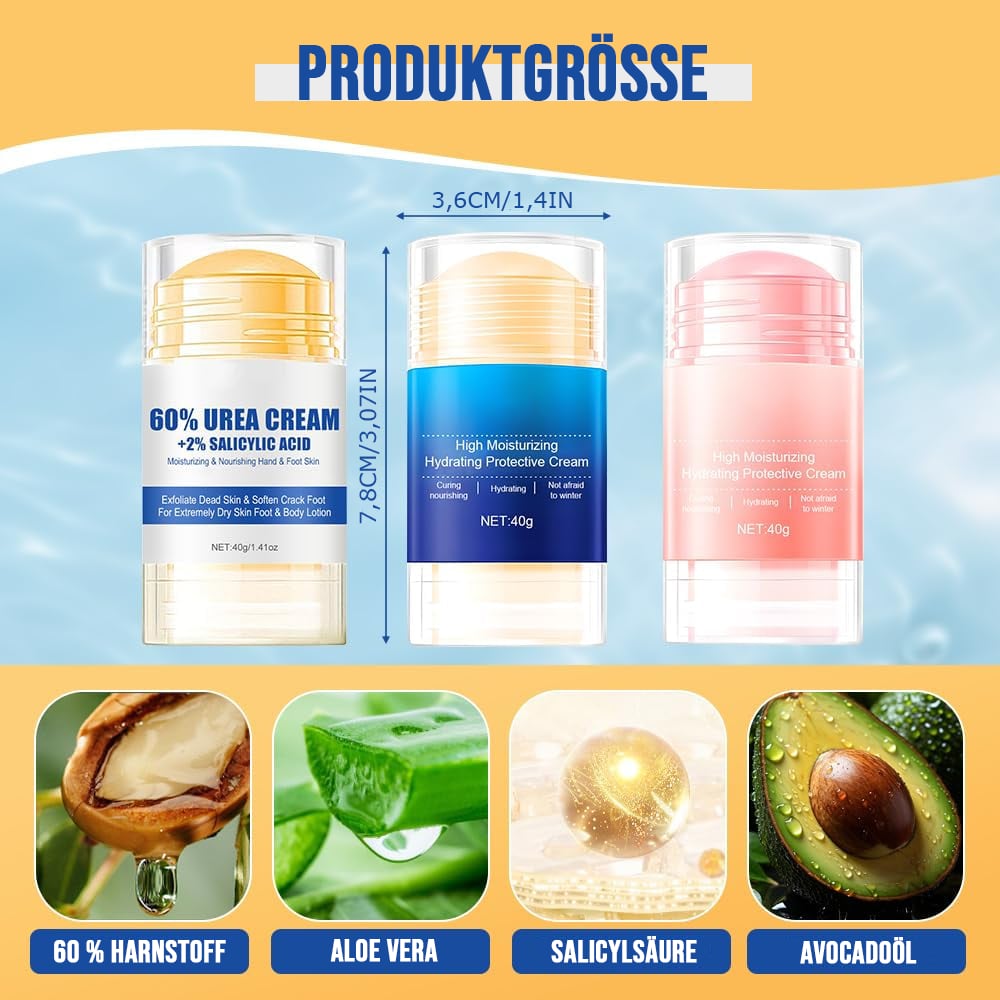 🔥Feuchtigkeitsspendende und rissfreie Fußcreme