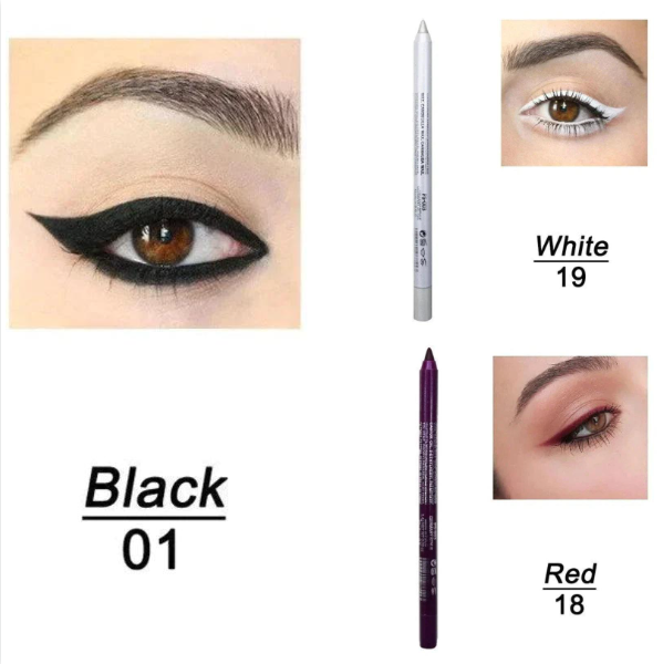 🔥Crayon eye-liner longue tenue, maquillage tendance pour les yeux, cosmétiques
