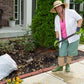 Gartenharke aus Kohlenstoffstahl mit 4/5/6/7 Zinken