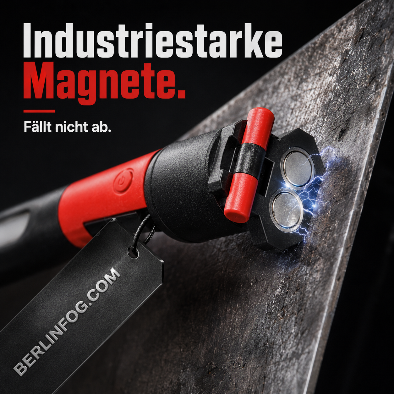 💥 50% RABATT! 🔧Wiederaufladbare Werkstattleuchte – 3000 LM, IPX4 wassergeschützt & 360° Haken
