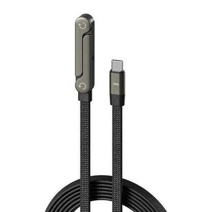 🔥Solange der Vorrat reicht 40 % Rabatt!🎉2-in-1-Geflochtenes Schnellladekabel mit integriertem Handyhalter