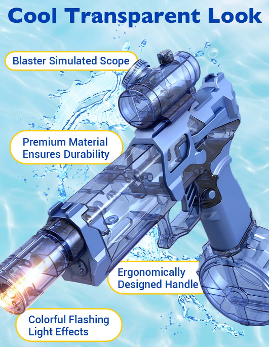 🌊SOMMER-SCHLUSSVERKAUF – 52% RABATT🔫💦Fast Mode Ice Explosion Pistol Wasserpistole