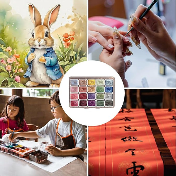 🎄🎁Christmas Hot Sale 50% OFF🎄20 Colours Watercolor Painting Set