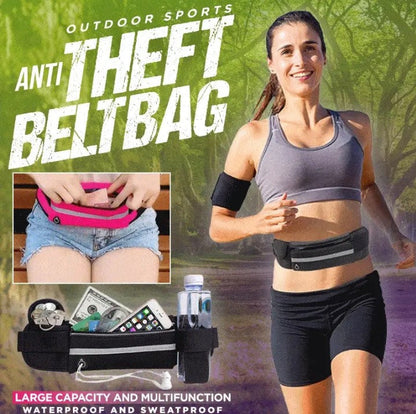 🔥Bolsa de cinturón antirrobo para deportes al aire libre