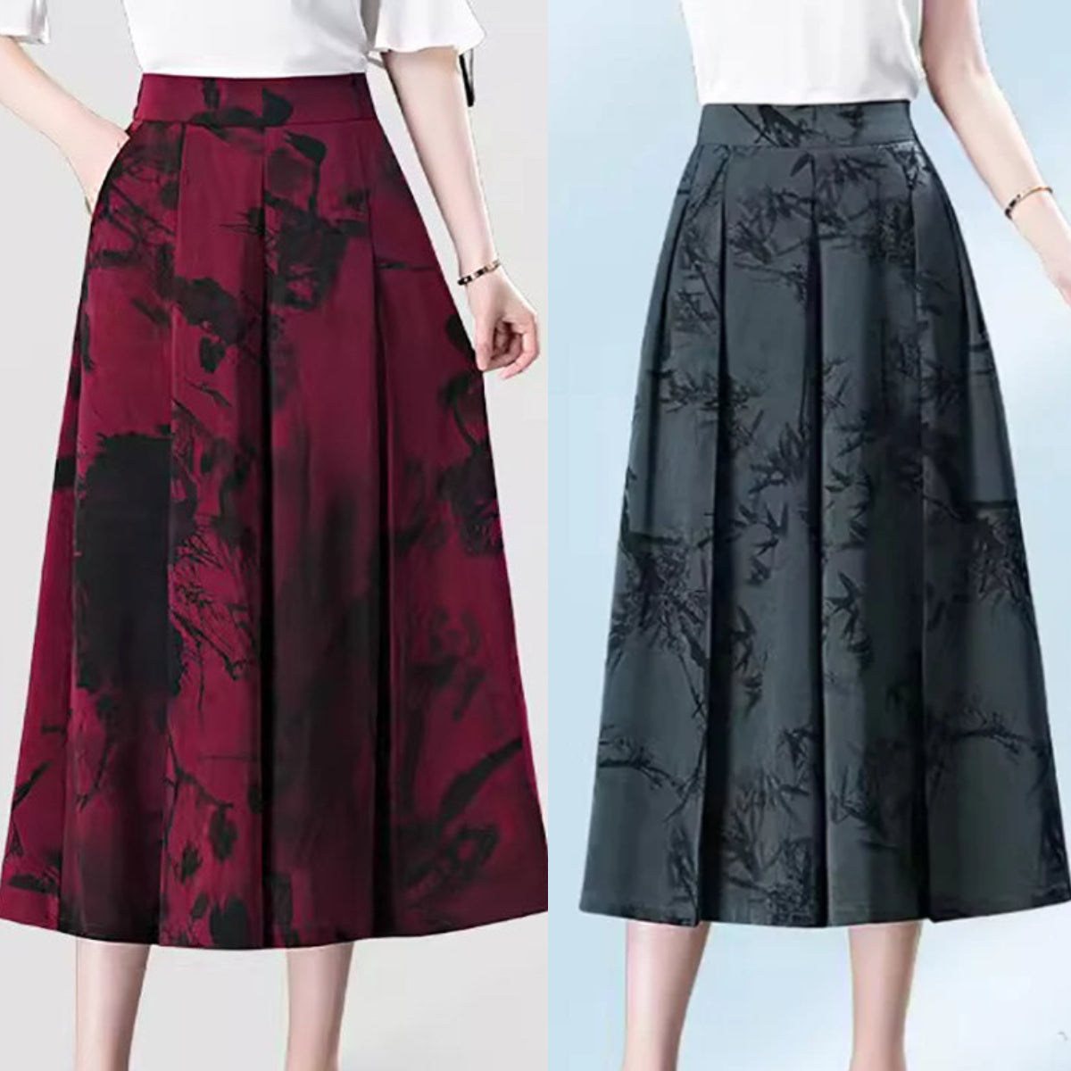 ✨✨Eleganti pantaloni a gamba larga in chiffon per donna✨✨