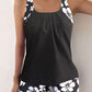 👙 50% RABATT! 🌊 Zweiteiliges Damen-Tankini-Set mit Print – Figurumschmeichelnd & schnell trocknend – Perfekt für Strand, Pool oder heiße Sommertage – bequemer Badespaß mit Stil ☀️